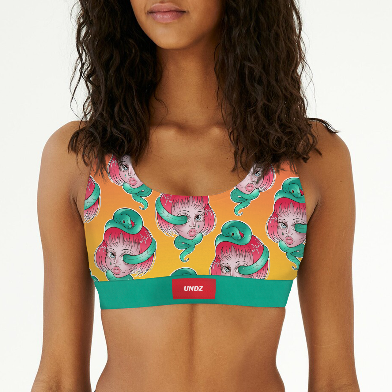 SOUTIEN-GORGE - FEMME SERPENT