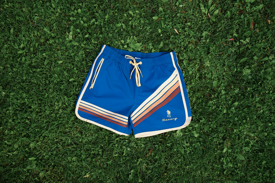 DECENY SWIM SHORTS - BLEU