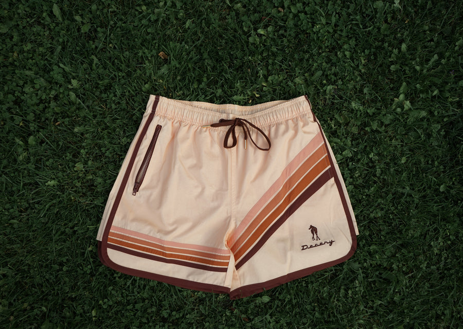 DECENY SWIM SHORTS - BEIGE