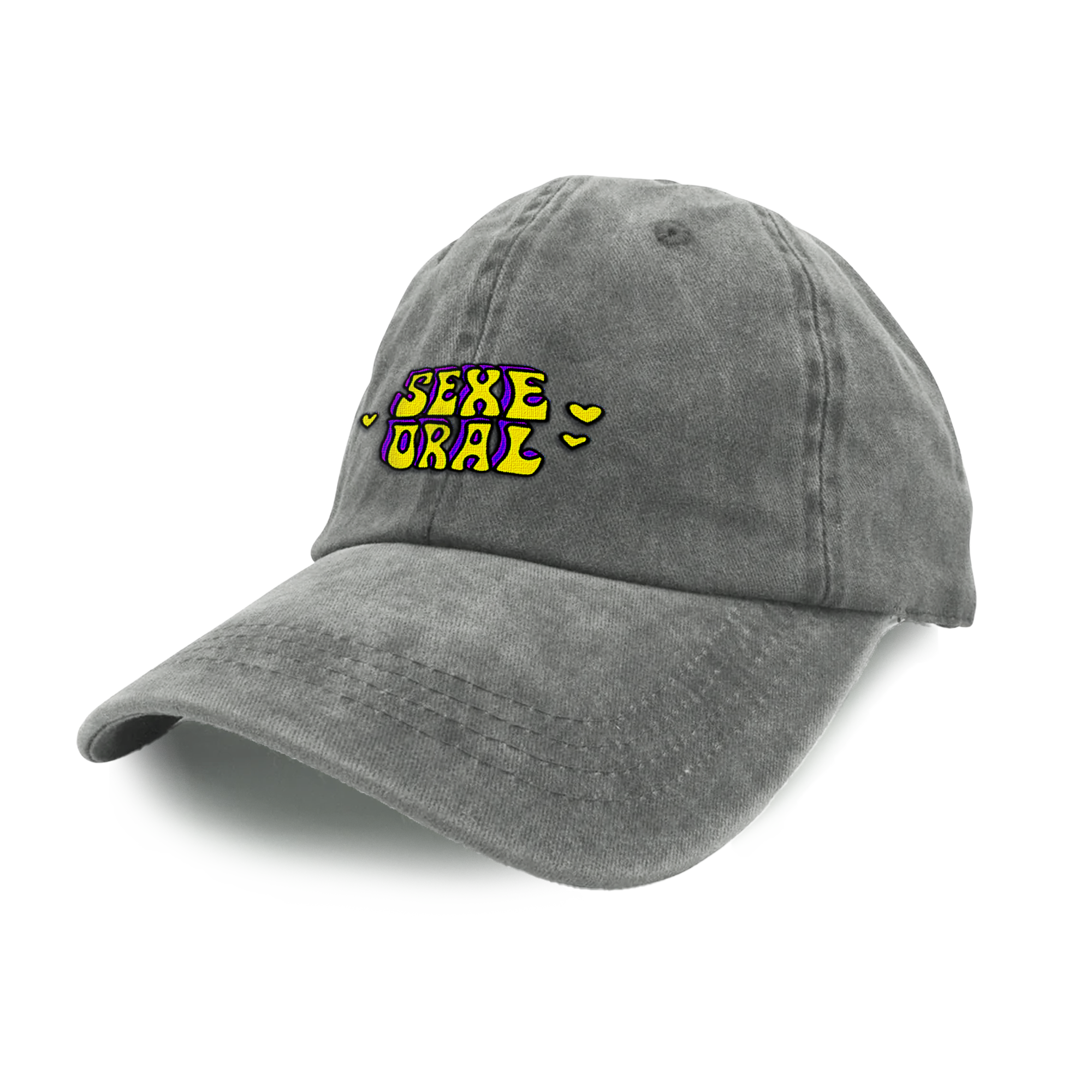 DAD HAT BLACK - LOGO SEXE ORAL