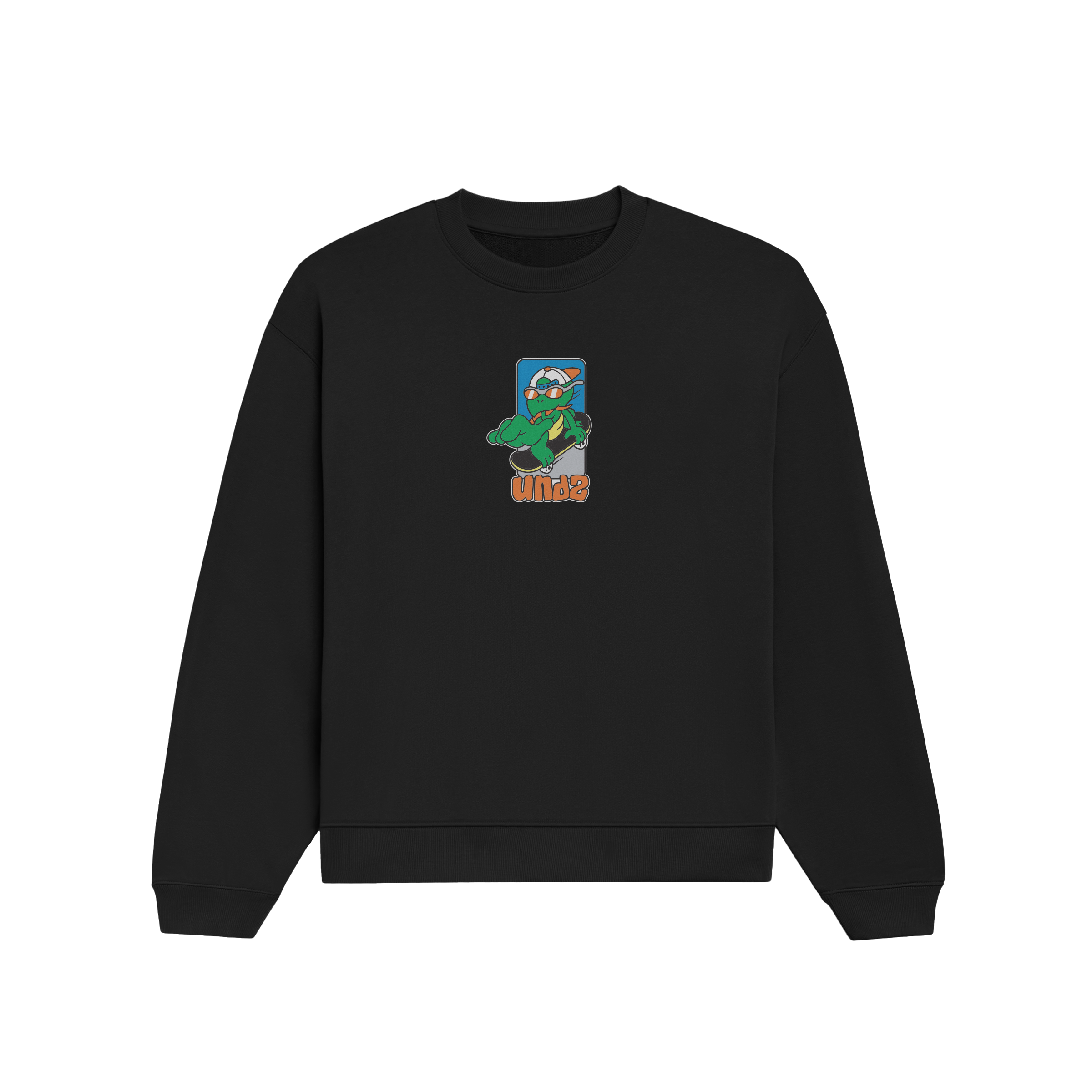 CREWNECK BLACK - DAY SKATER