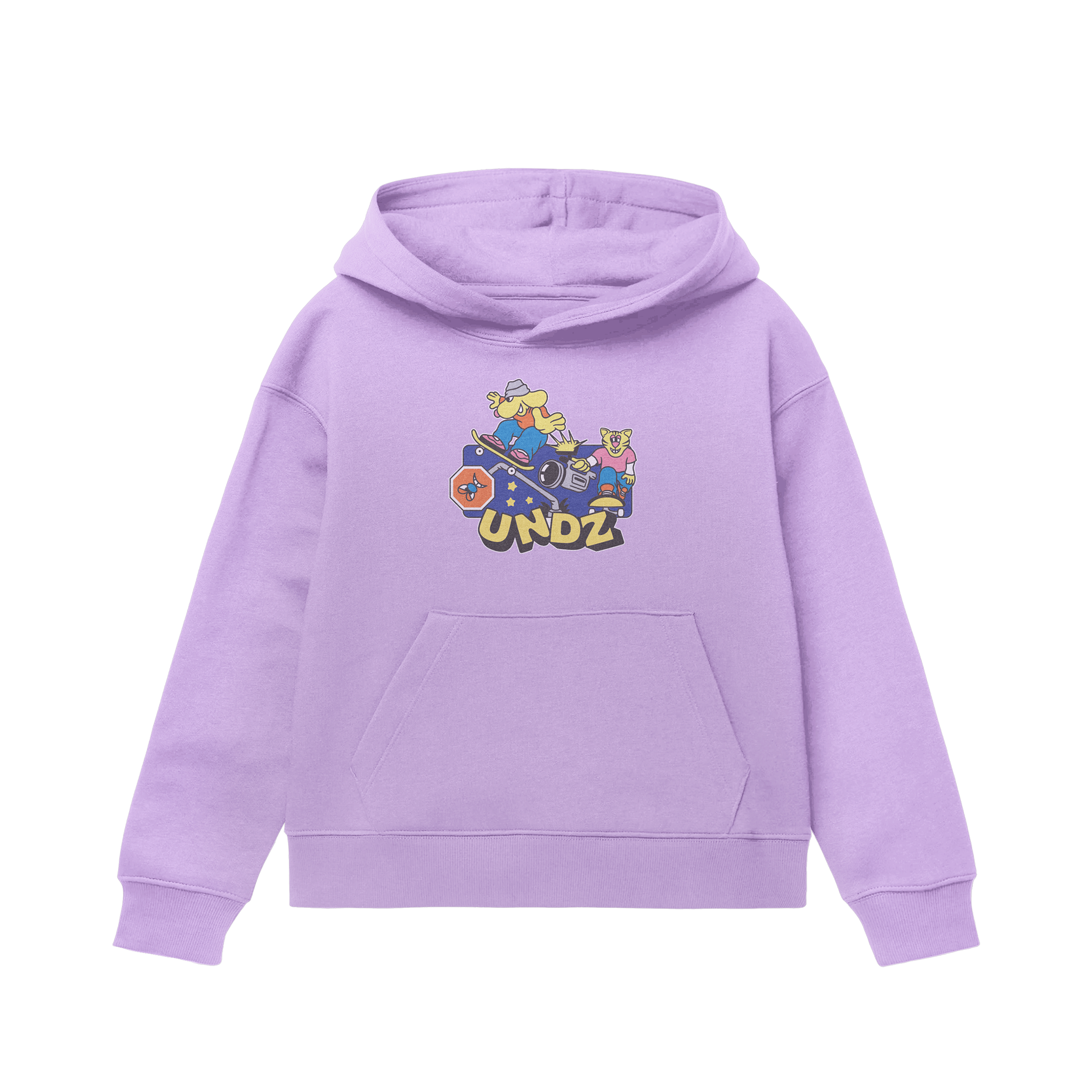 HOODIE LAVANDER - NIGHT SKATER