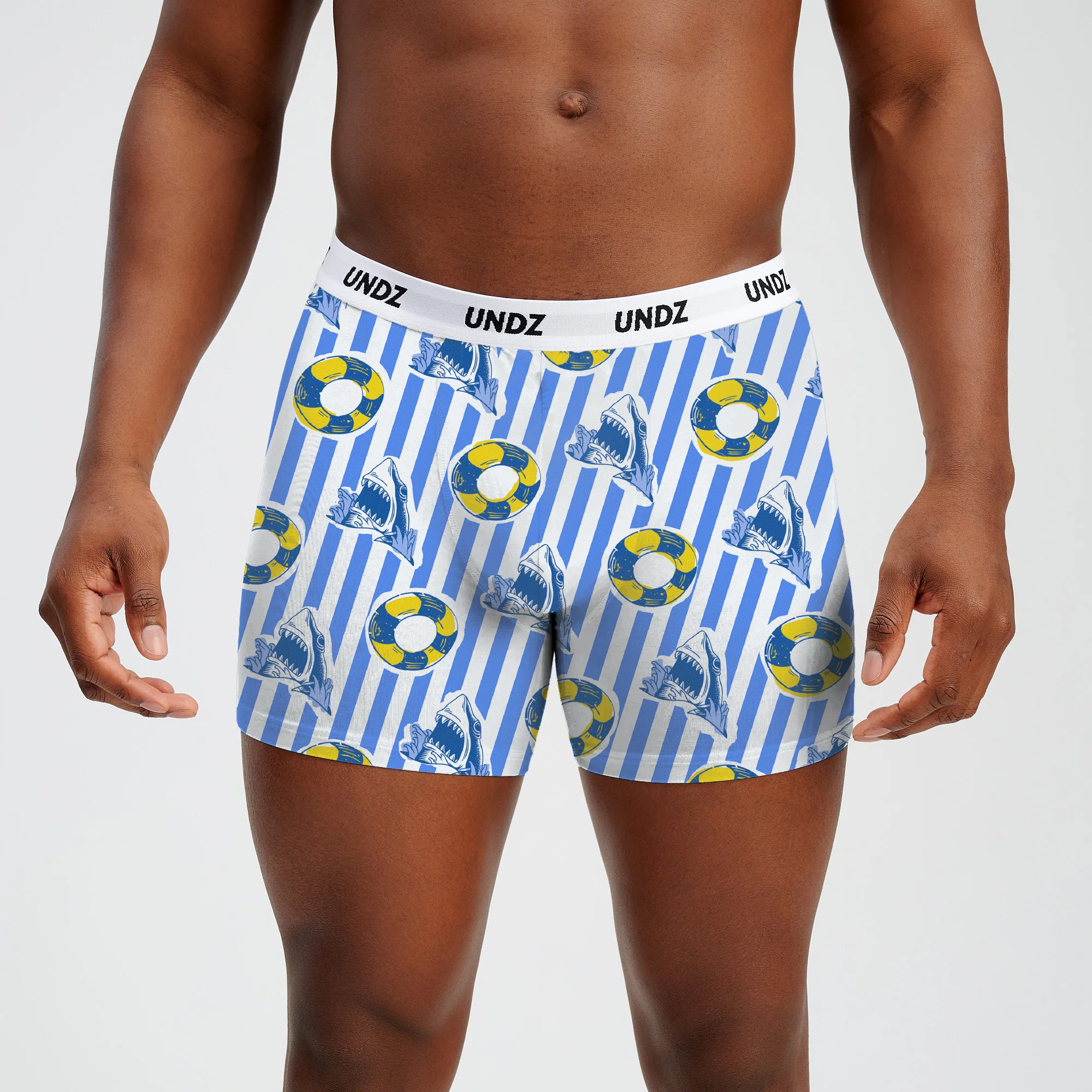 MEN BAMBOO - LITTLE SHARKS – UNDZ