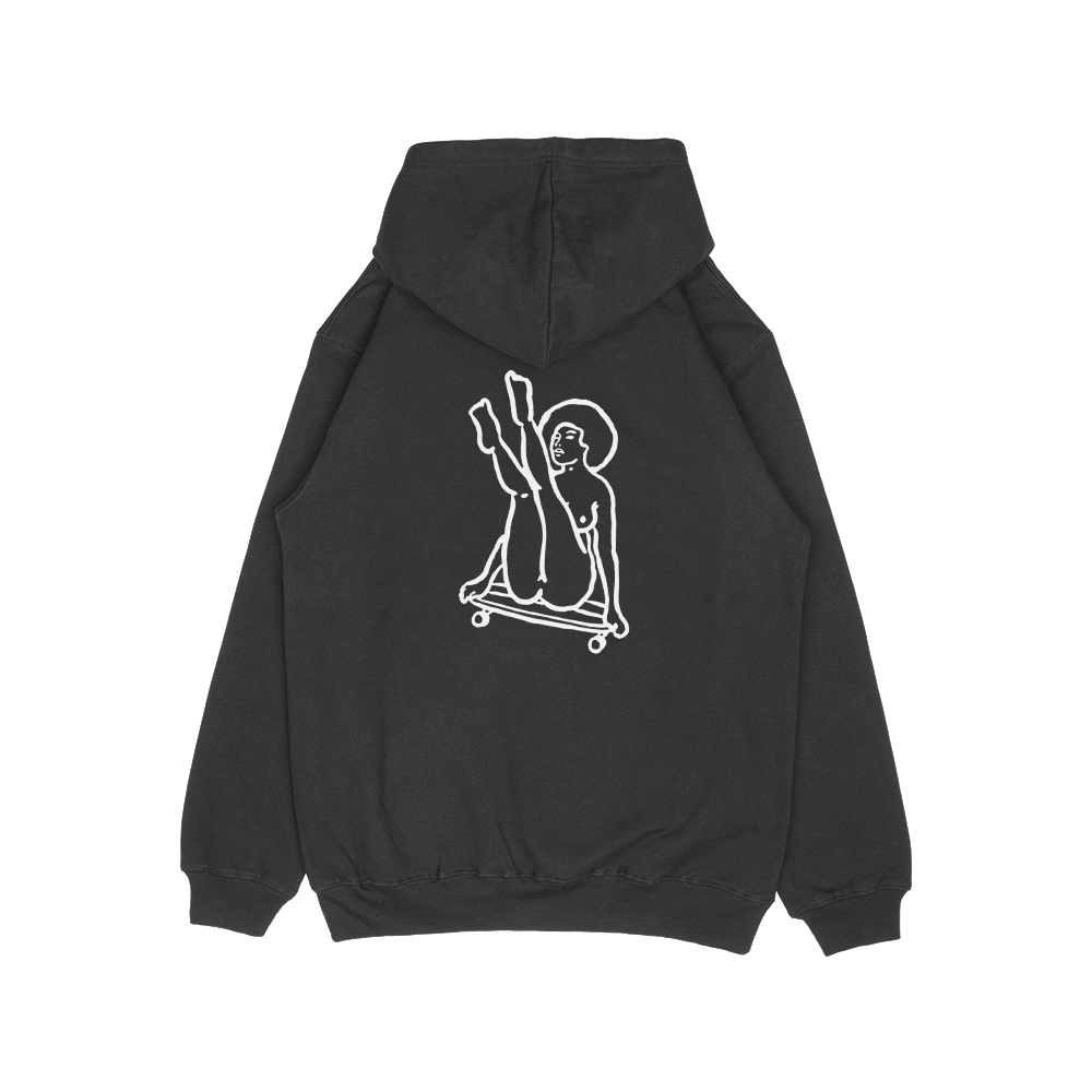 HOODIE BLACK - UNDZ X OUT OF THE