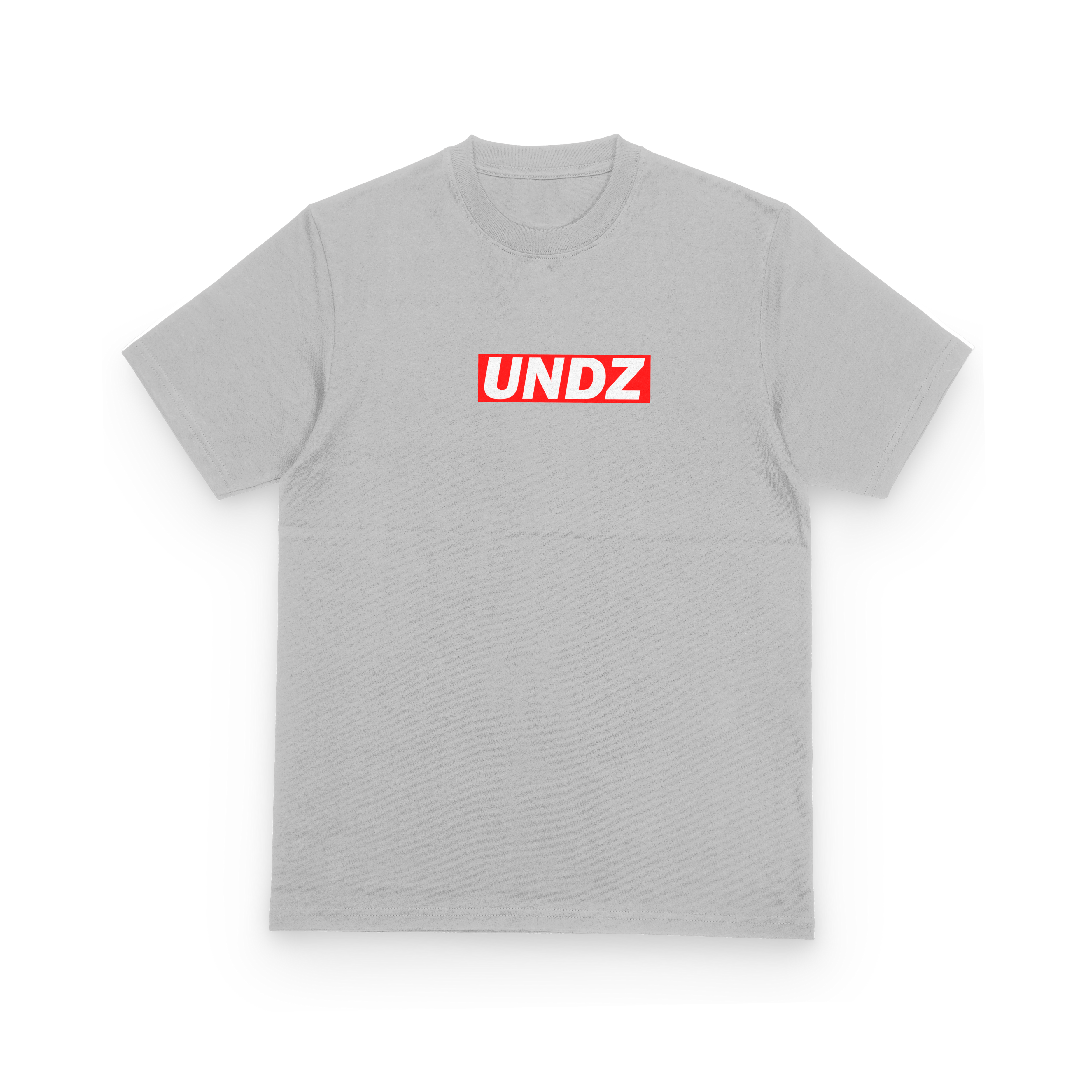 T-SHIRT GRIS - UNDZ LOGO CLASSIQUE