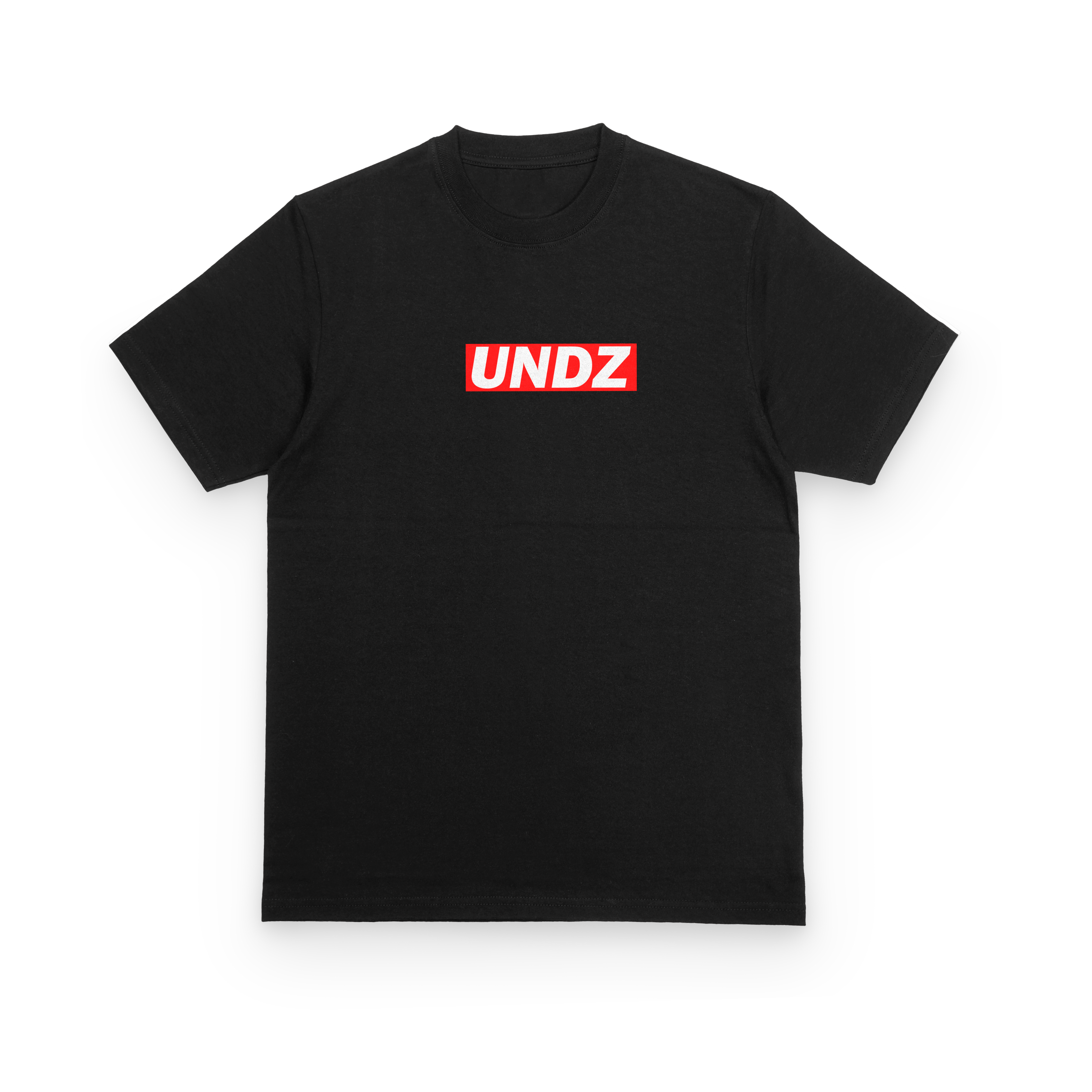 T-SHIRT NOIR - LOGO UNDZ CLASSIQUE