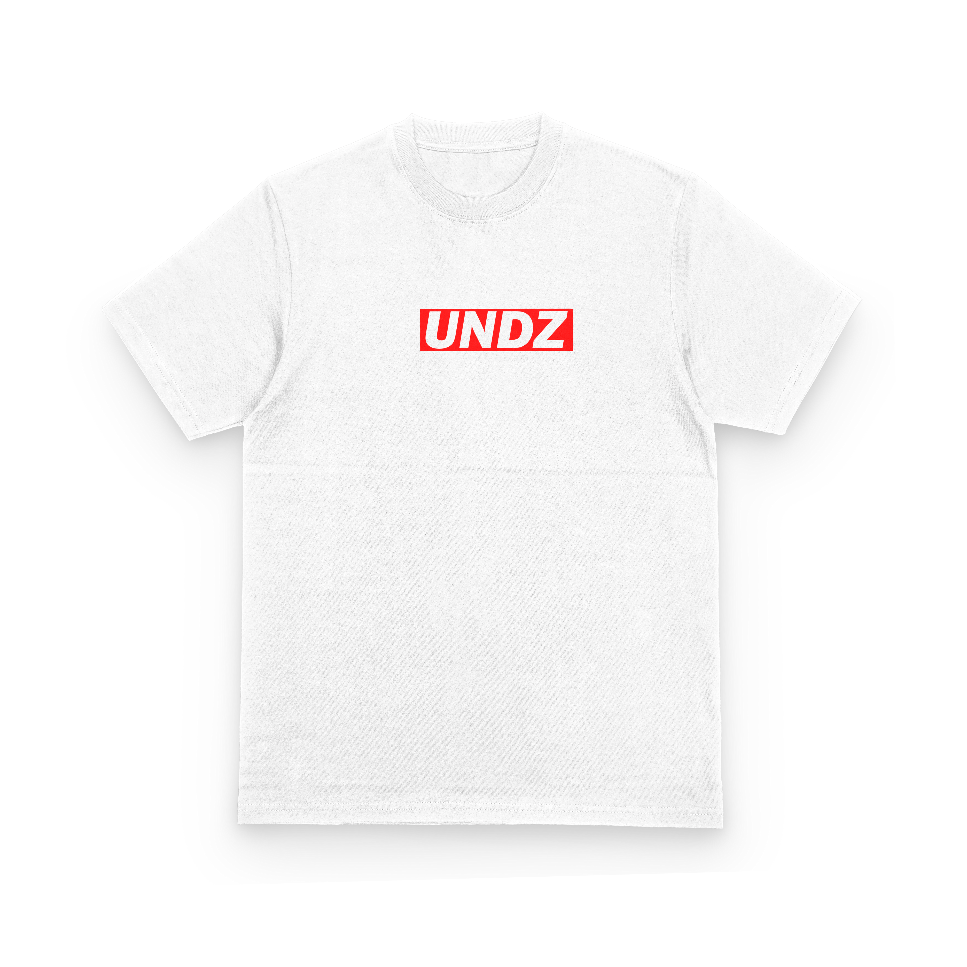 T-SHIRT BLANC - UNDZ LOGO CLASSIQUE