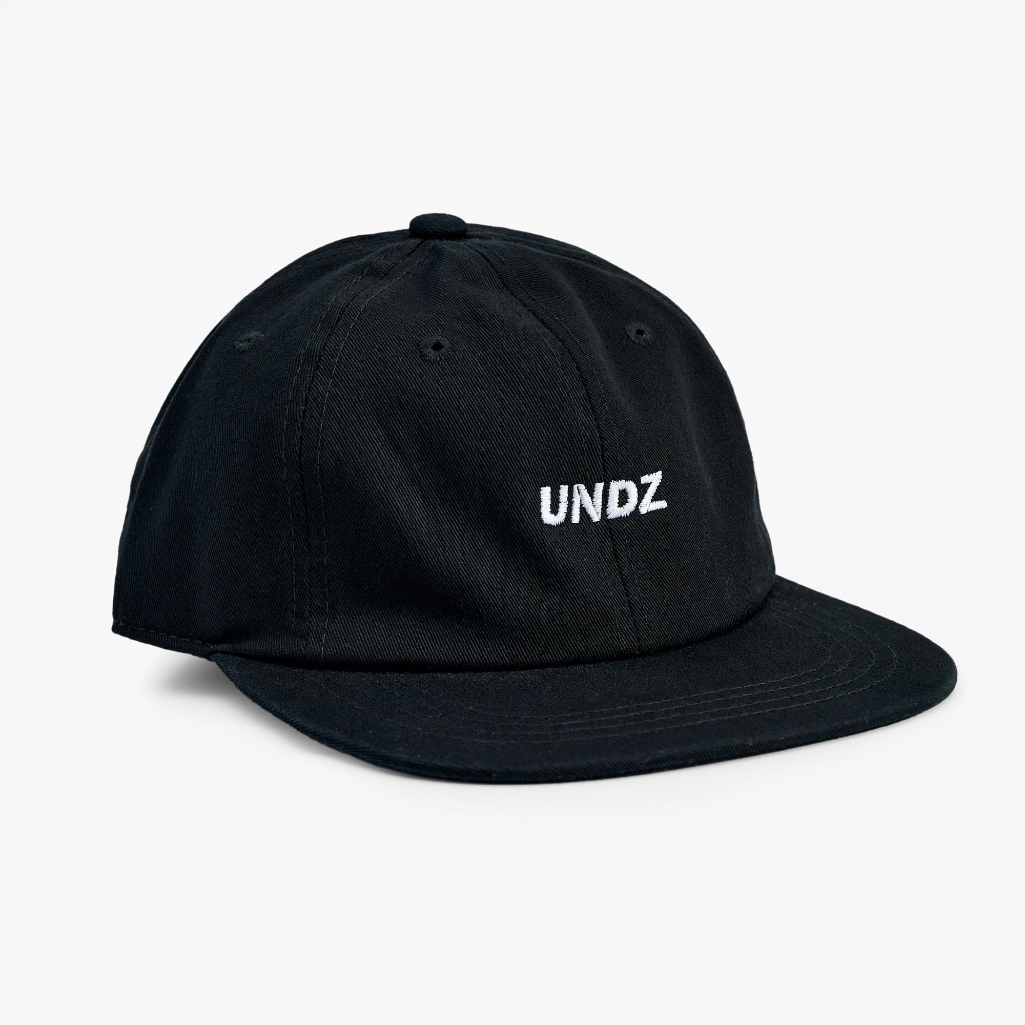 CASQUETTE À BOULEVERSEMENT PLATE NOIRE - UNDZ